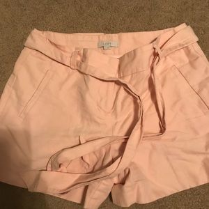 Loft pink shorts like new linen